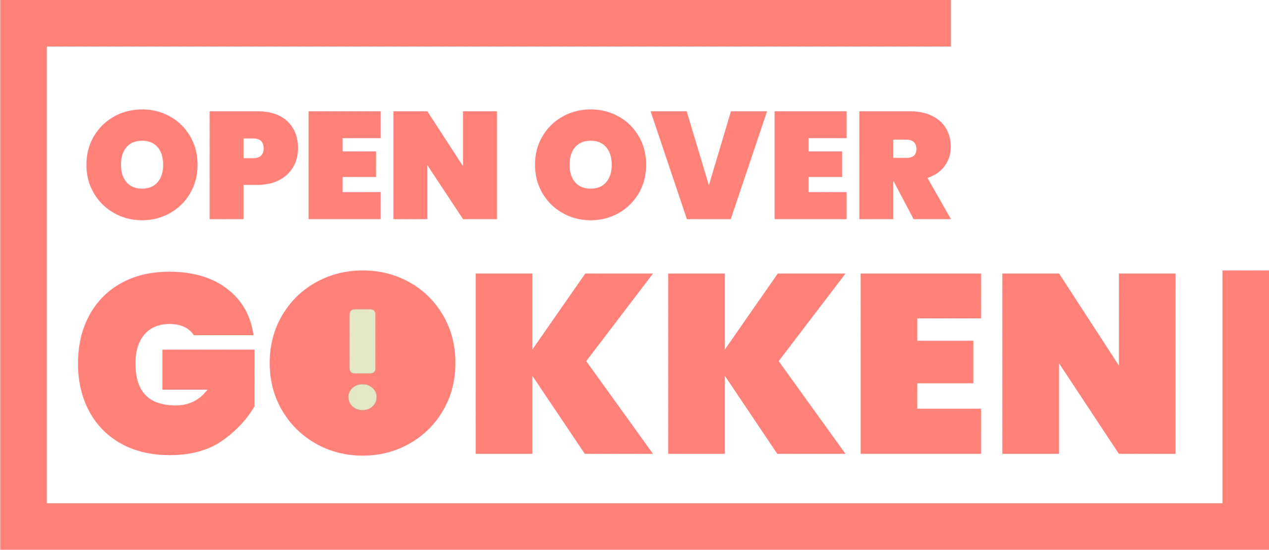 openovergokken